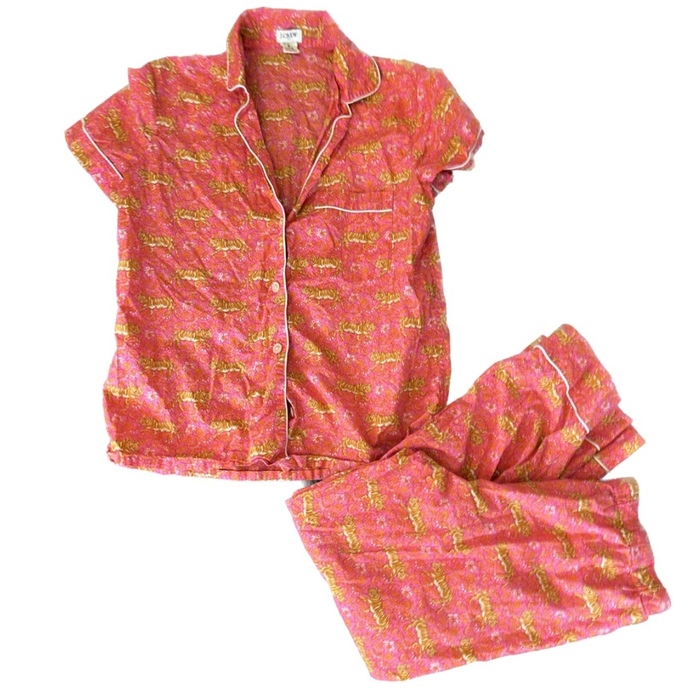 J. Crew Tiger Pajama Set🐯